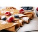 crepes framboises mures sucree
