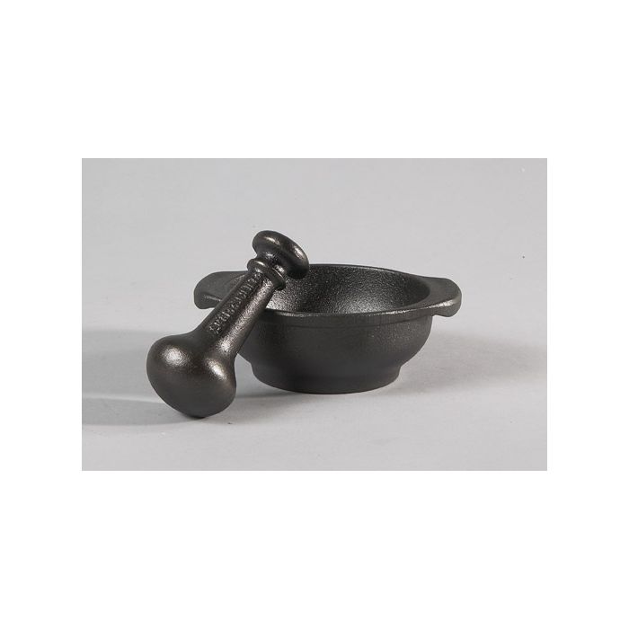 Mortier pilon en fonte Ø 10.2 cm