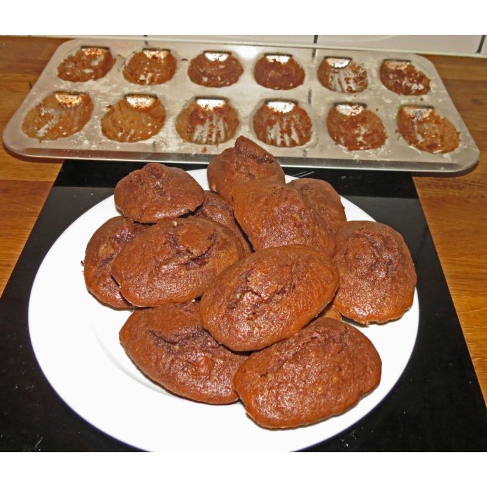 Moule madeleine métal