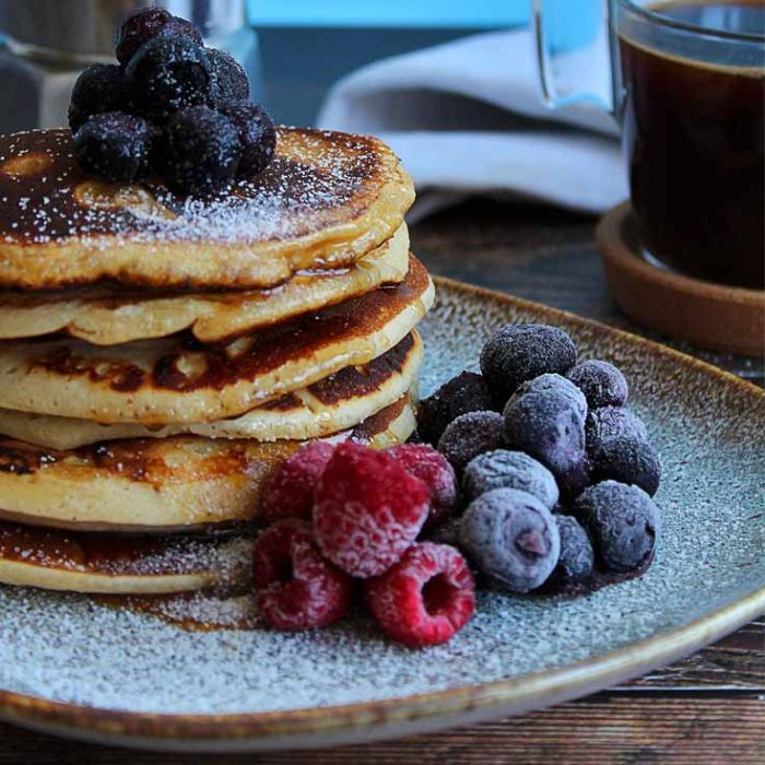 Poêle à pancake + brosse de nettoyage