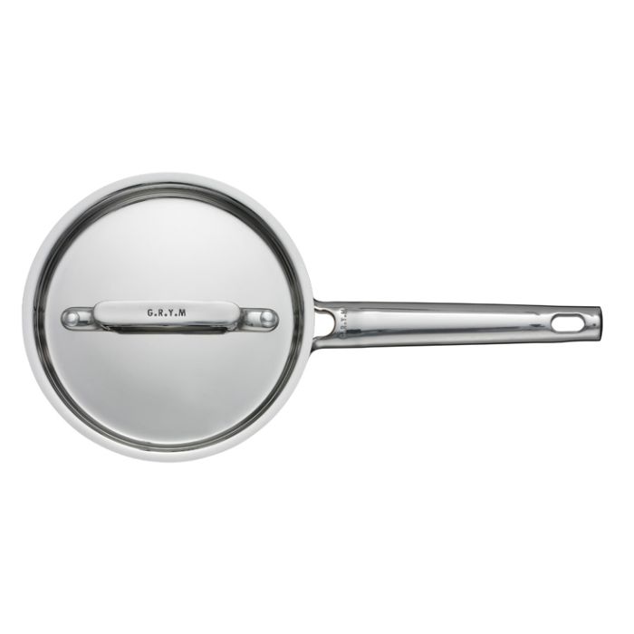 Casserole inox 2 litres avec couvercle