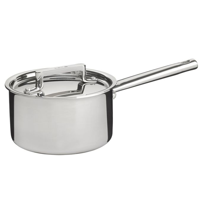 Casserole inox 2 litres avec couvercle