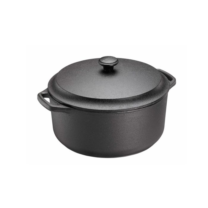  Cocotte en fonte ronde 4 litres  avec couvercle