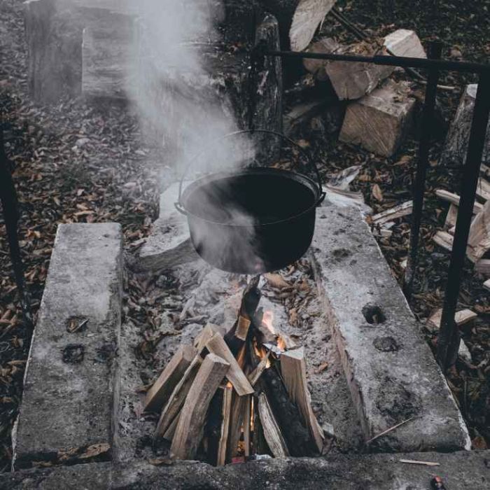  Cocotte en fonte d'autrefois avec anse - 5,5l Couvercle fonte