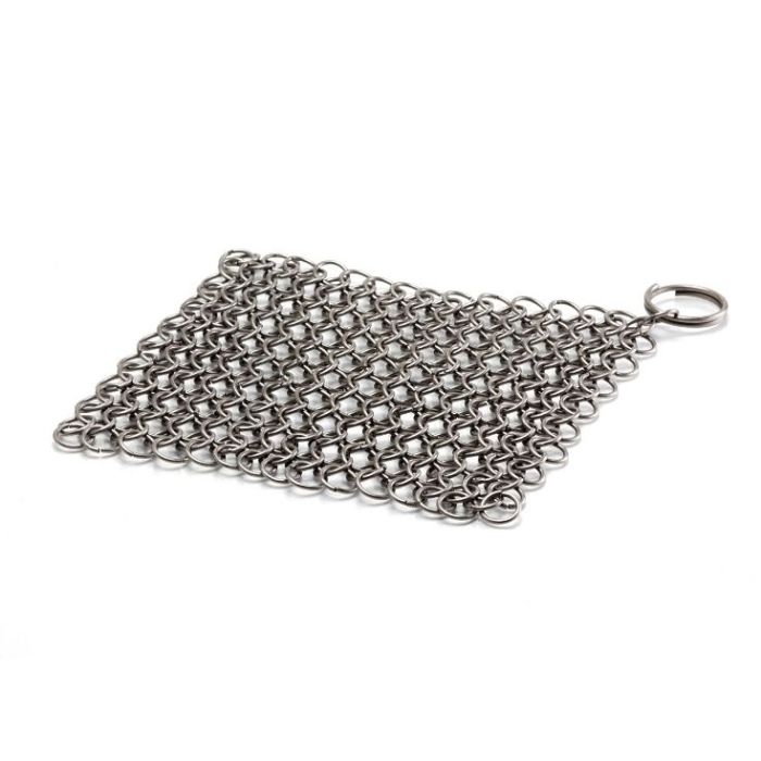 Cotte de maille à récurer en inox