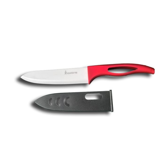 Couteau céramique + raclette à fromage