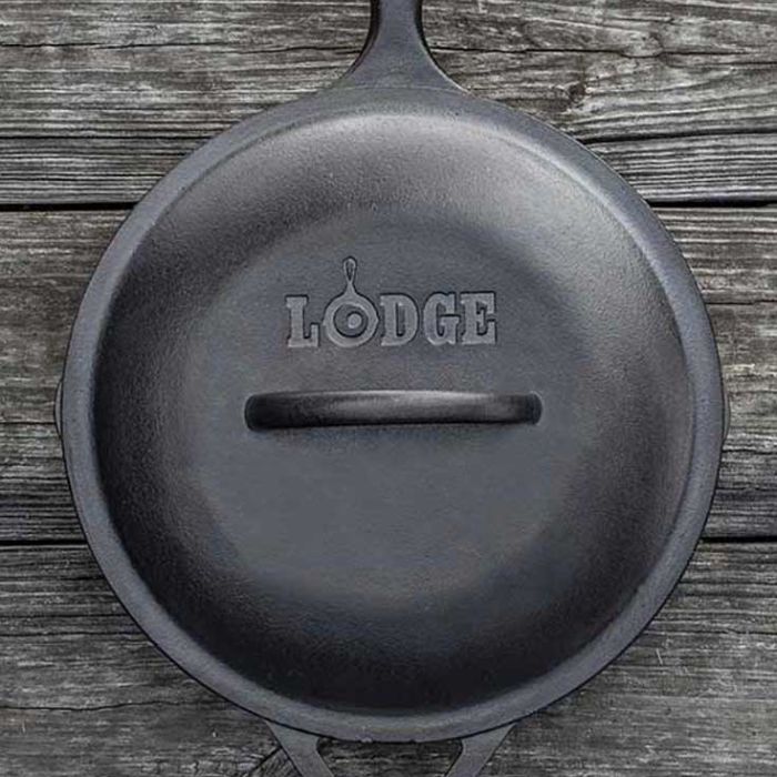 Couvercle fonte Ø 26 cm pour poêle Lodge