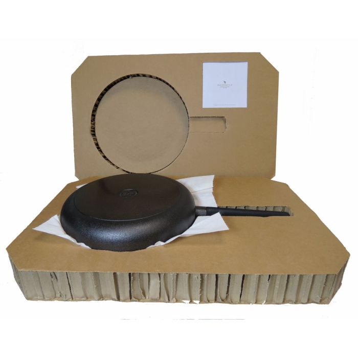 Poêle sauteuse en fonte Ø 28 cm - Série NOIR de luxe