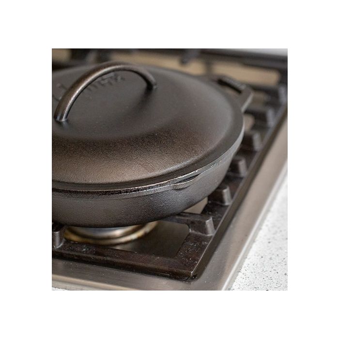 Couvercle fonte Ø 26 cm pour poêle Lodge