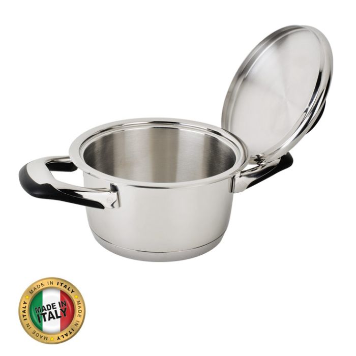 Faitout inox induction 2L-16cm + livre recettes écovitam