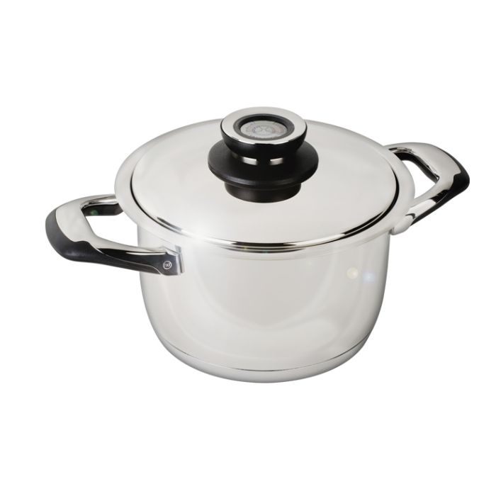 Faitout inox induction 3.7L écovitam 20cm - livre recettes