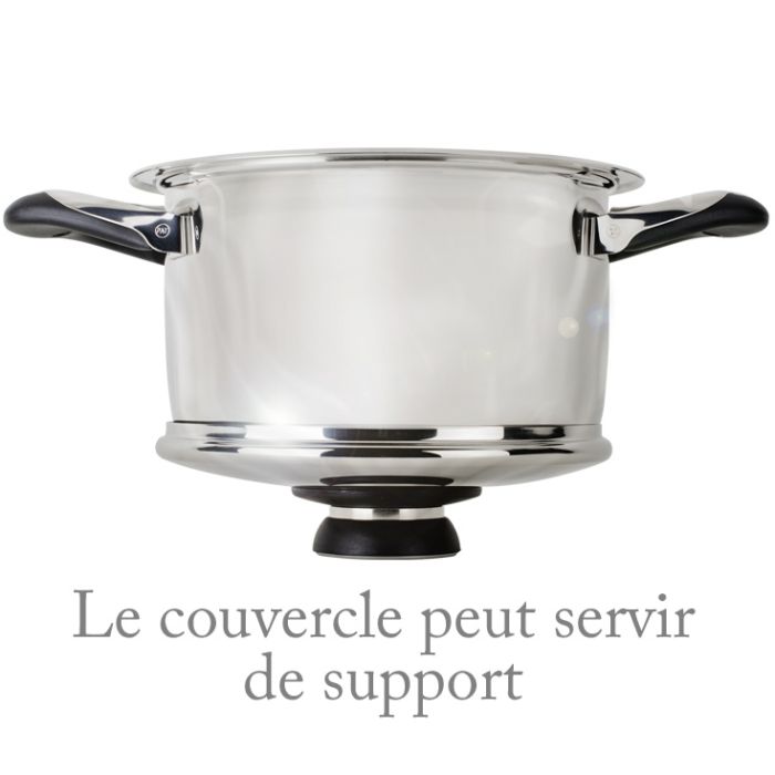 Faitout inox induction 3.7L écovitam 20cm - livre recettes