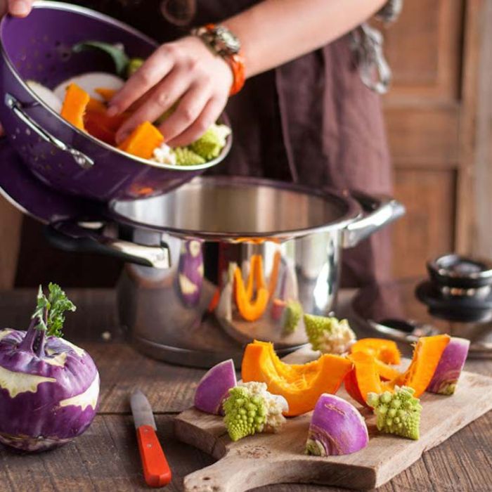 Faitout inox induction 3.7L écovitam 20cm - livre recettes