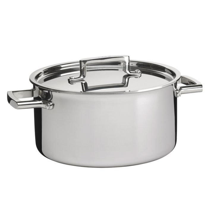 Faitout 6L inox avec couvercle