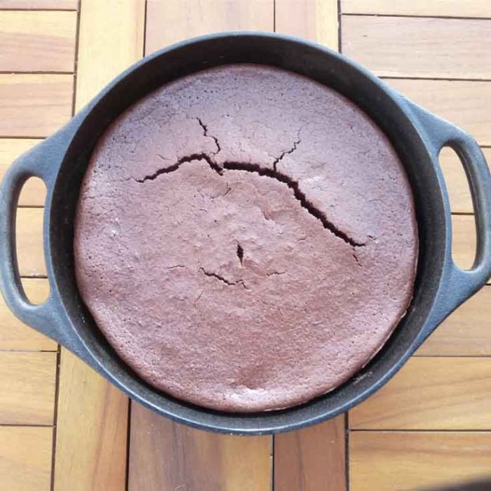 Cocotte en fonte ronde 7 litres - couvercle verre