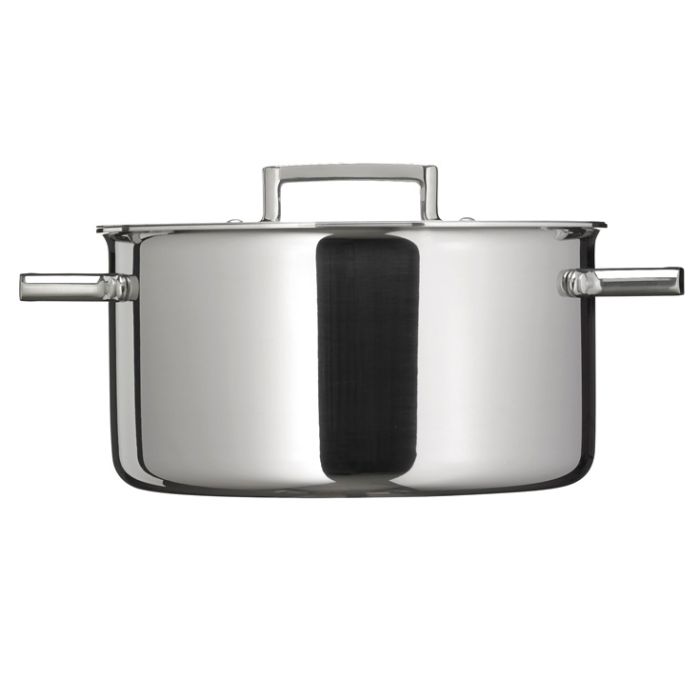 Faitout 6L inox avec couvercle