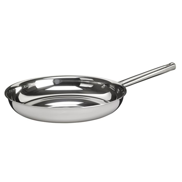Poêle inox diam 28 cm