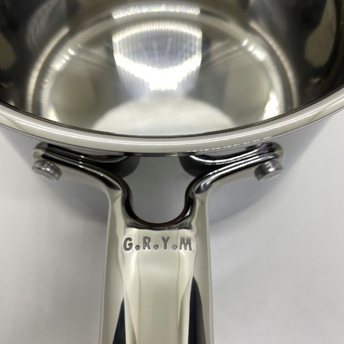 Casserole inox 2 litres avec couvercle