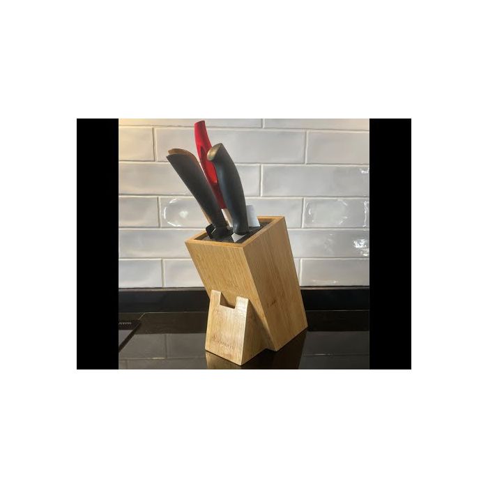 Bloc porte couteaux bambou