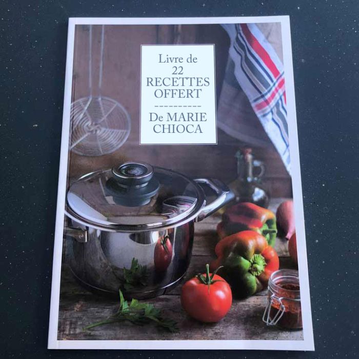 Faitout et cuit vapeur insert inox - 24cm écovitam
