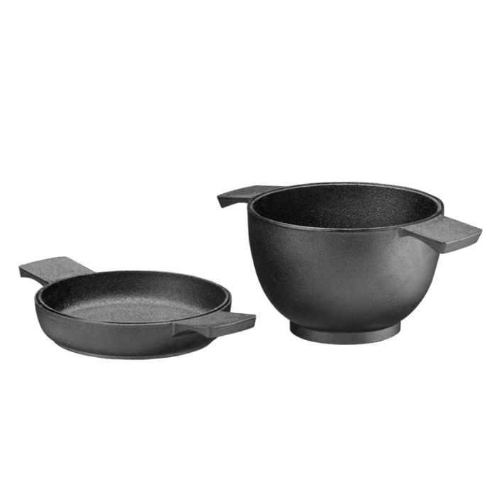 Mini cocotte 0.5 l + couvercle plat