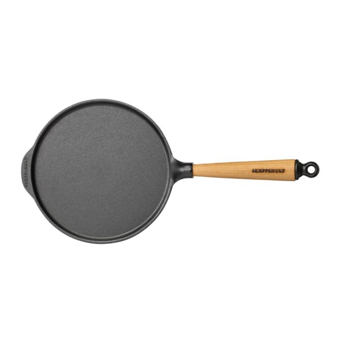 Poêle crêpe Skeppshult - Poignée en chêne