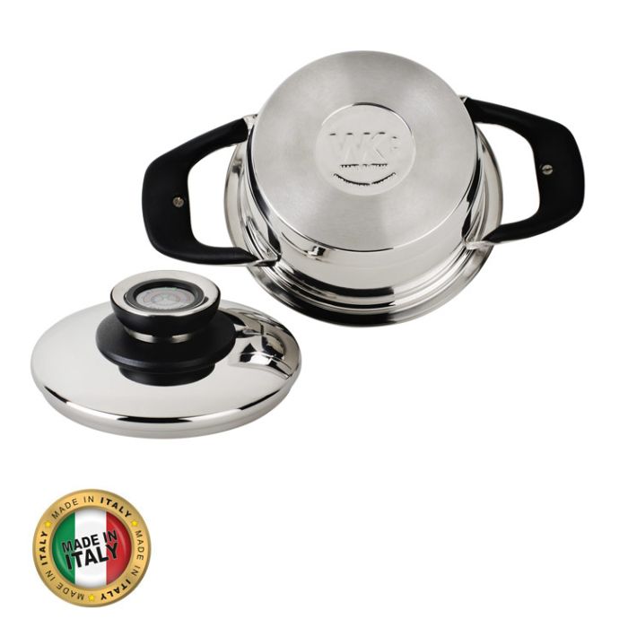 Faitout inox induction 2L-16cm + livre recettes écovitam