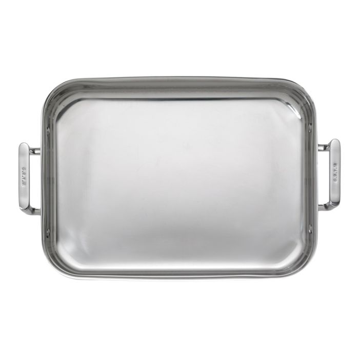 Plat à four inox 35 x 25 cm