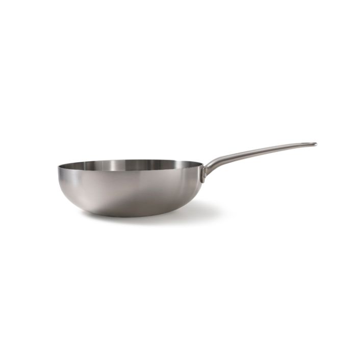 Poêle wok inox 28 cm Tri-ply