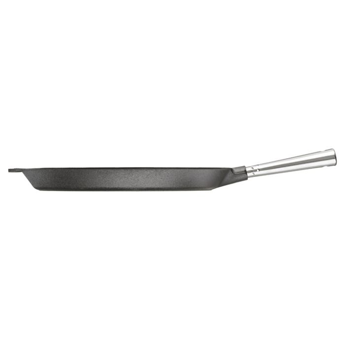Poêle à frire en fonte Ø34 cm - Poignée inox