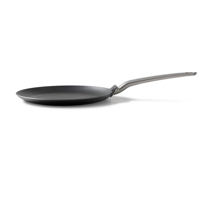 Poêle à crêpe en acier pré-culottée 28 cm