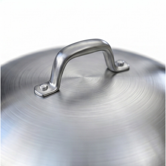 Wok 36cm PREMIUM en fer préculotté