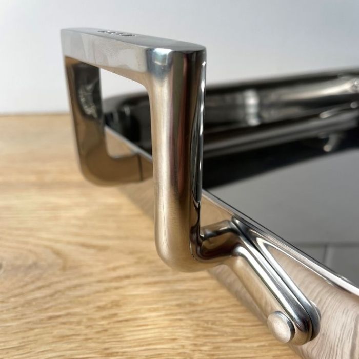 Plat à four inox 35 x 25 cm