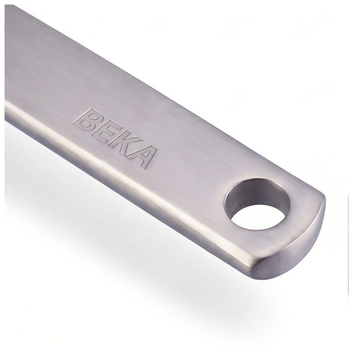 Poêle à frire 28 cm - Poignée inox - Brosse Offerte