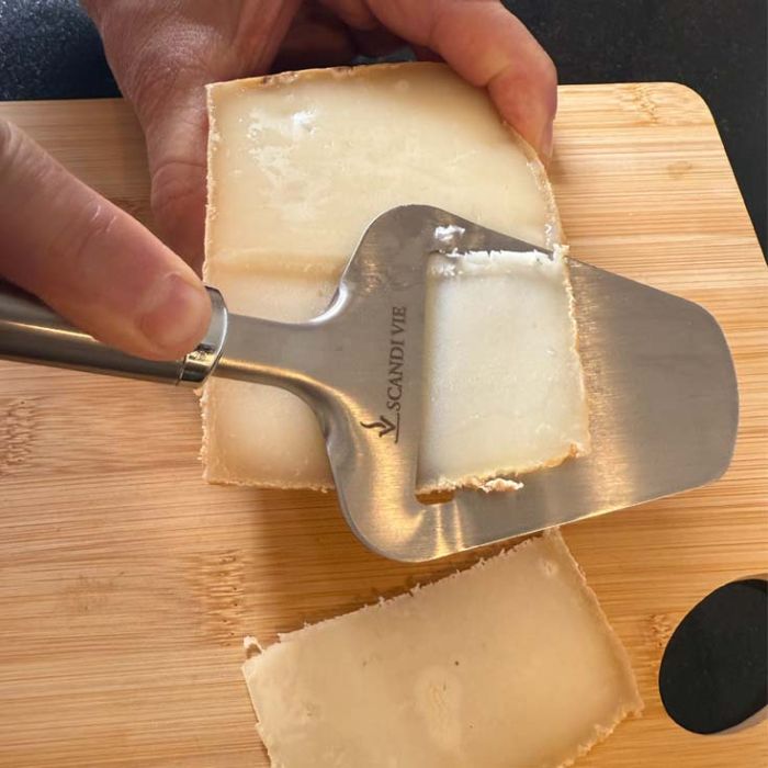 Trancheuse à fromage inox