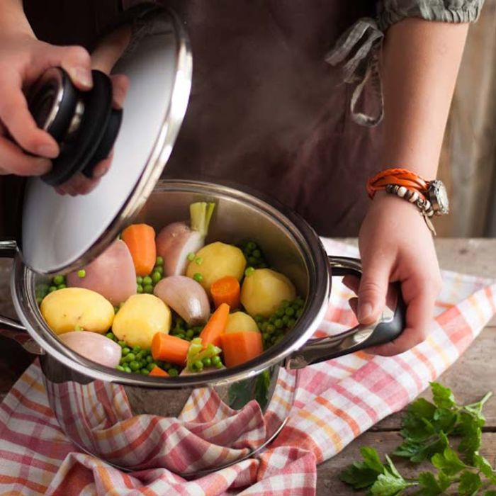Cuit vapeur insert inox - 24cm écovitam