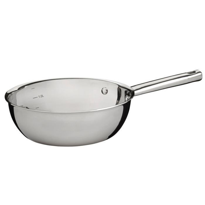 Poêle sauteuse inox diam. 21.5cm