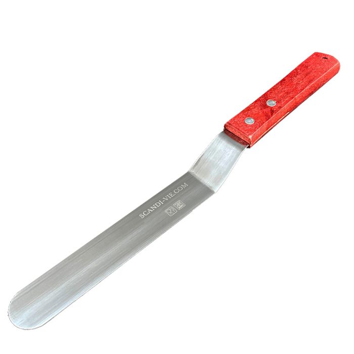 Spatule fine Inox coudée
