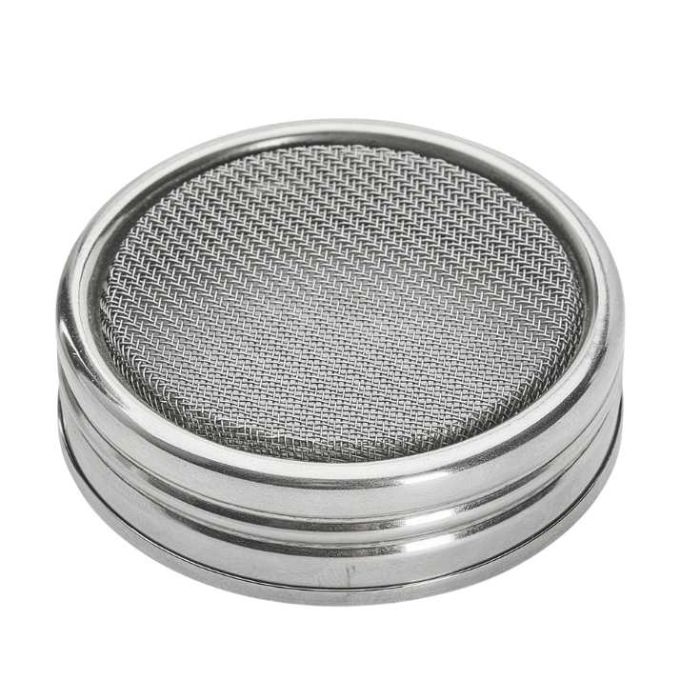 Saupoudreuse inox toile métal