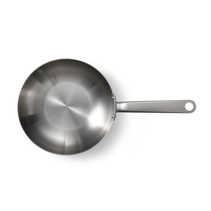 Poêle wok inox 28 cm Tri-ply