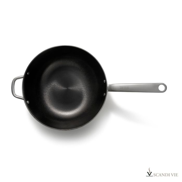 Poêle wok en fonte légère 34 cm