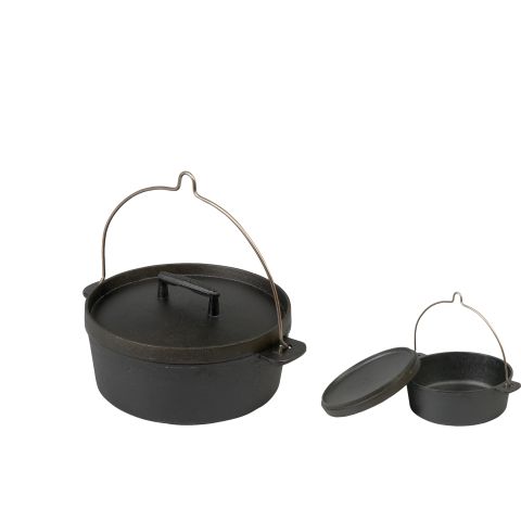 Cocotte en fonte Dutch oven avec anse pour suspendre skeppshult 