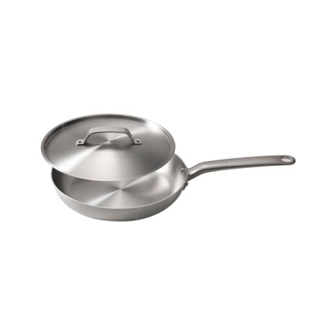 Poêle inox 28 cm avec couvercle Skottsberg