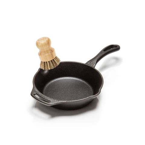 Petite poêle en fonte 1 portion pour réchauffage