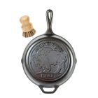 Poêle USA Americaine buffle Lodge avec brosse