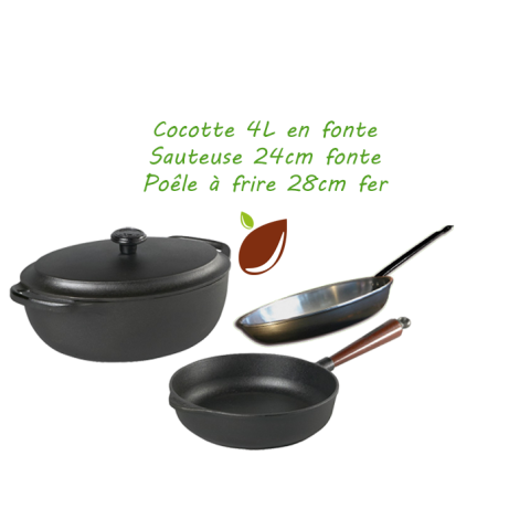 lot poele sauteuse cocotte lot poele sauteuse cocotte