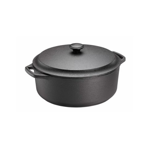 Cocotte 100% fonte Skeppshult 3 litres ave couvercle