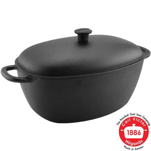 cocotte en fonte ovale  skeppshult 6 litres
