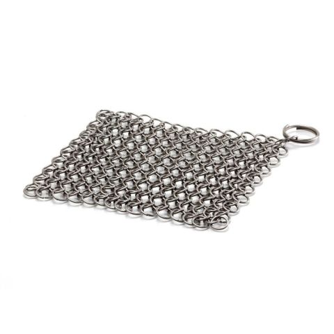 petite cote de mailles pour nettoyer poele fonte