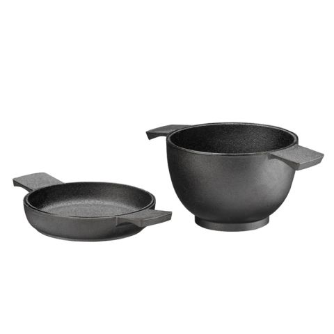 mini cocotte fonte avec couvercle 0.5 litre